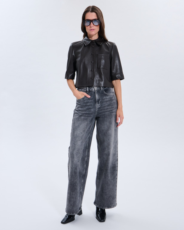 Celina Shirt Celina Shirt Chocolate ZAPA