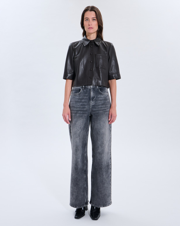 Celina Shirt Celina Shirt Chocolate ZAPA