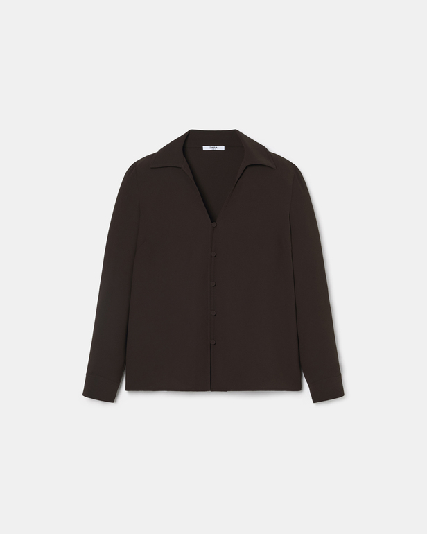 Carma Shirt Carma Shirt Chocolate ZAPA