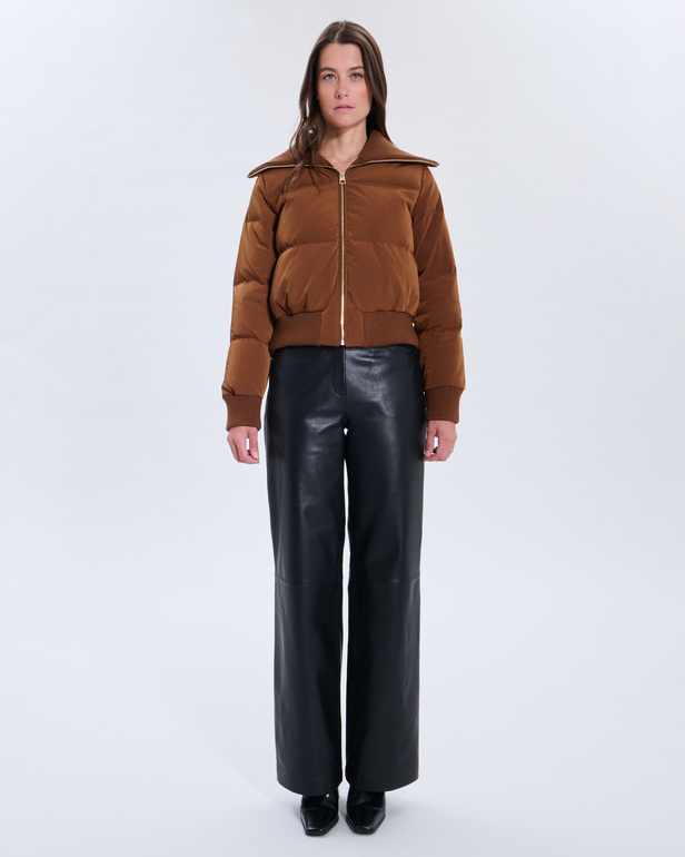 Dimitri Puffy jacket Dimitri Puffy jacket Tobacco ZAPA