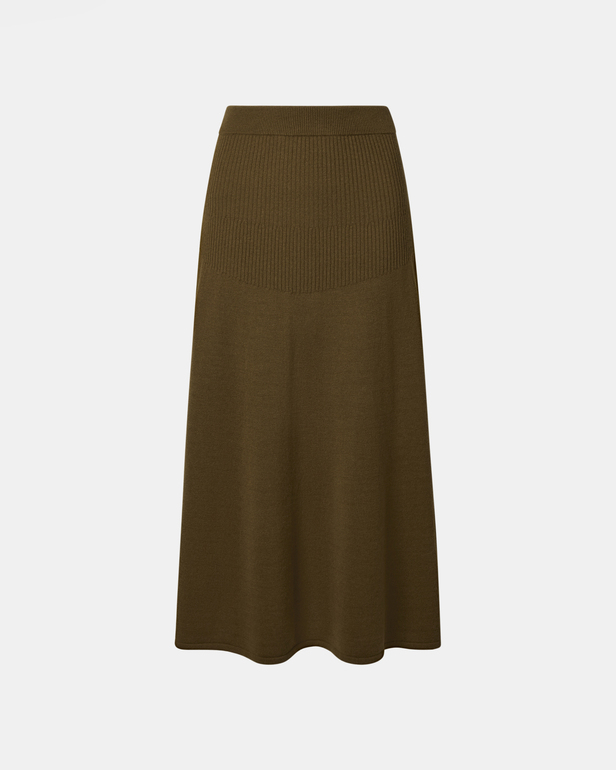 Justine Skirt Justine Skirt Olive ZAPA