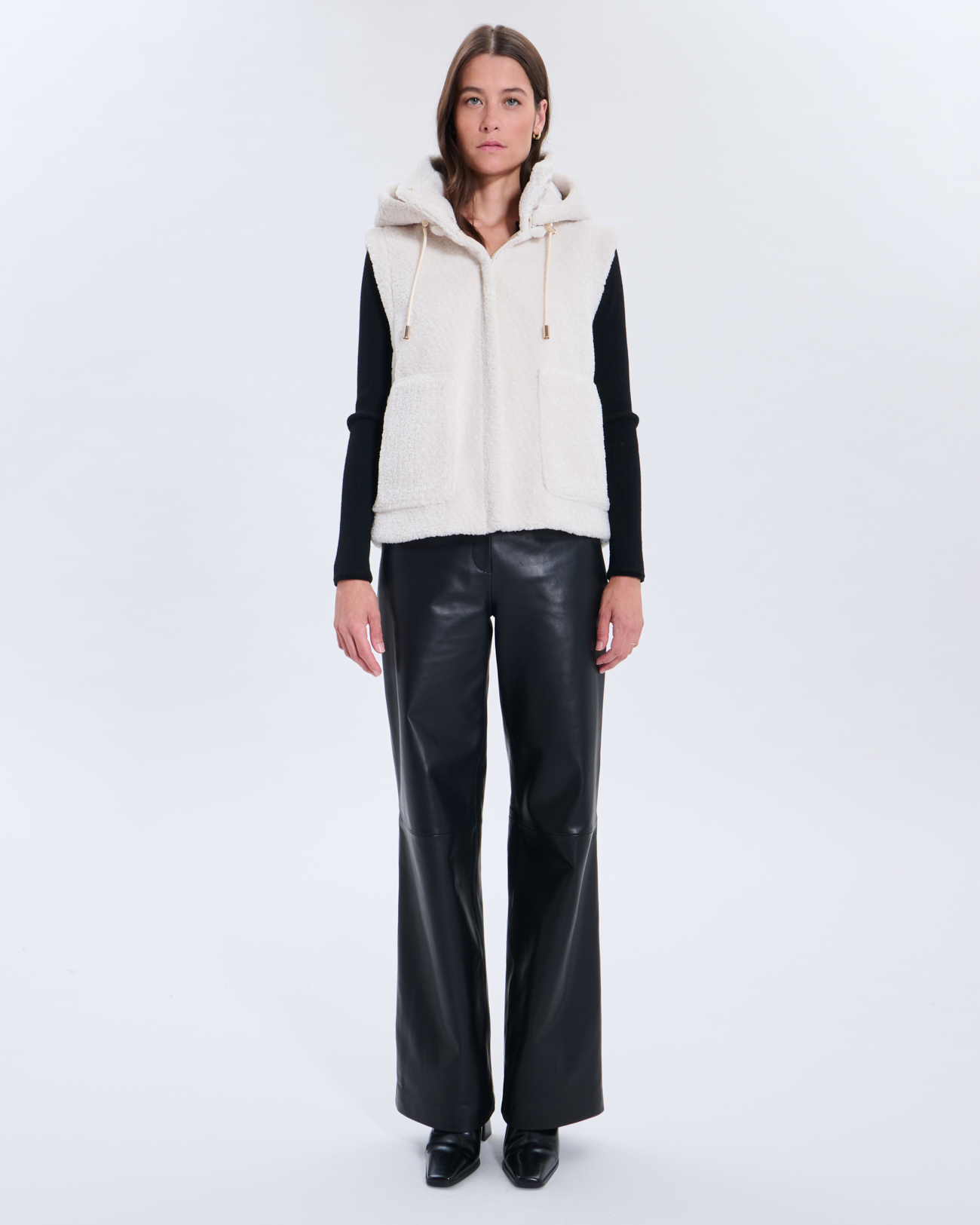 Modesta Puffy jacket Modesta Puffy jacket Chocolate ZAPA
