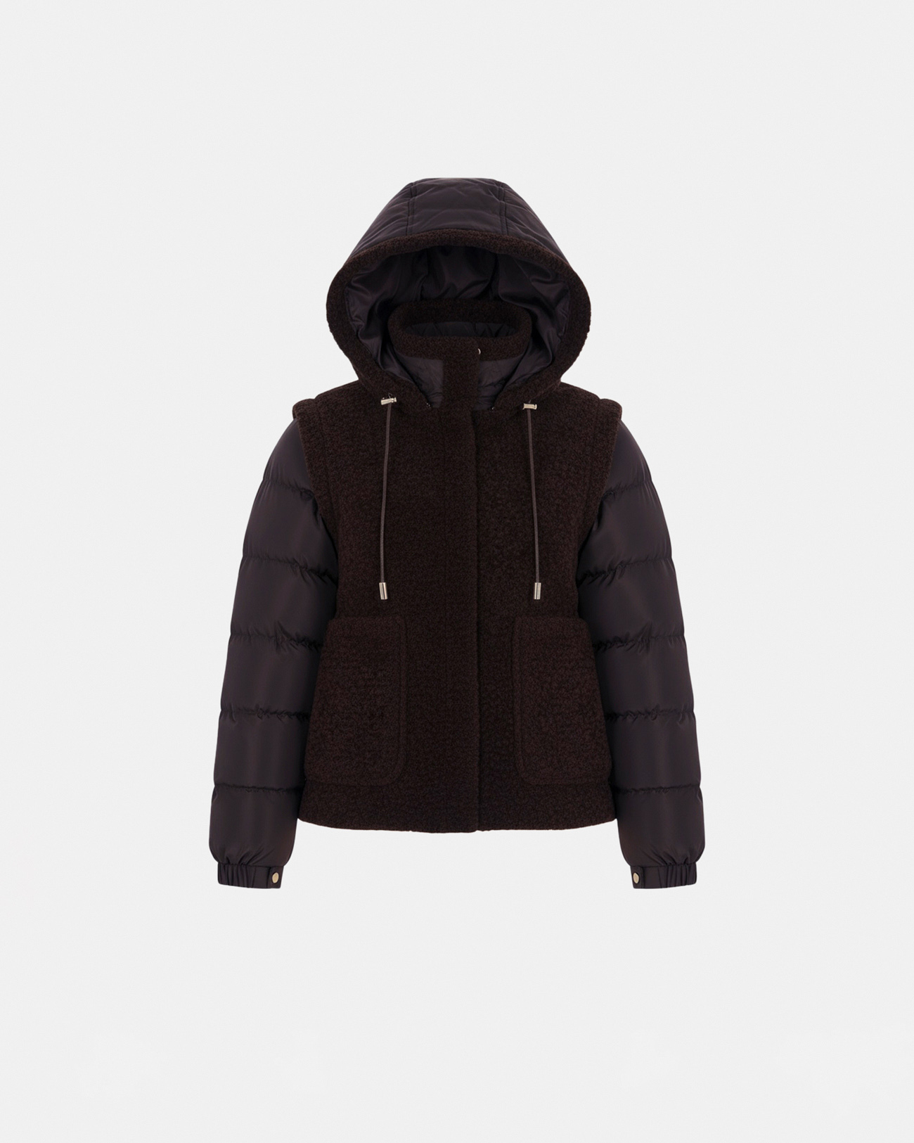 Modesta Puffy jacket Modesta Puffy jacket Chocolate ZAPA
