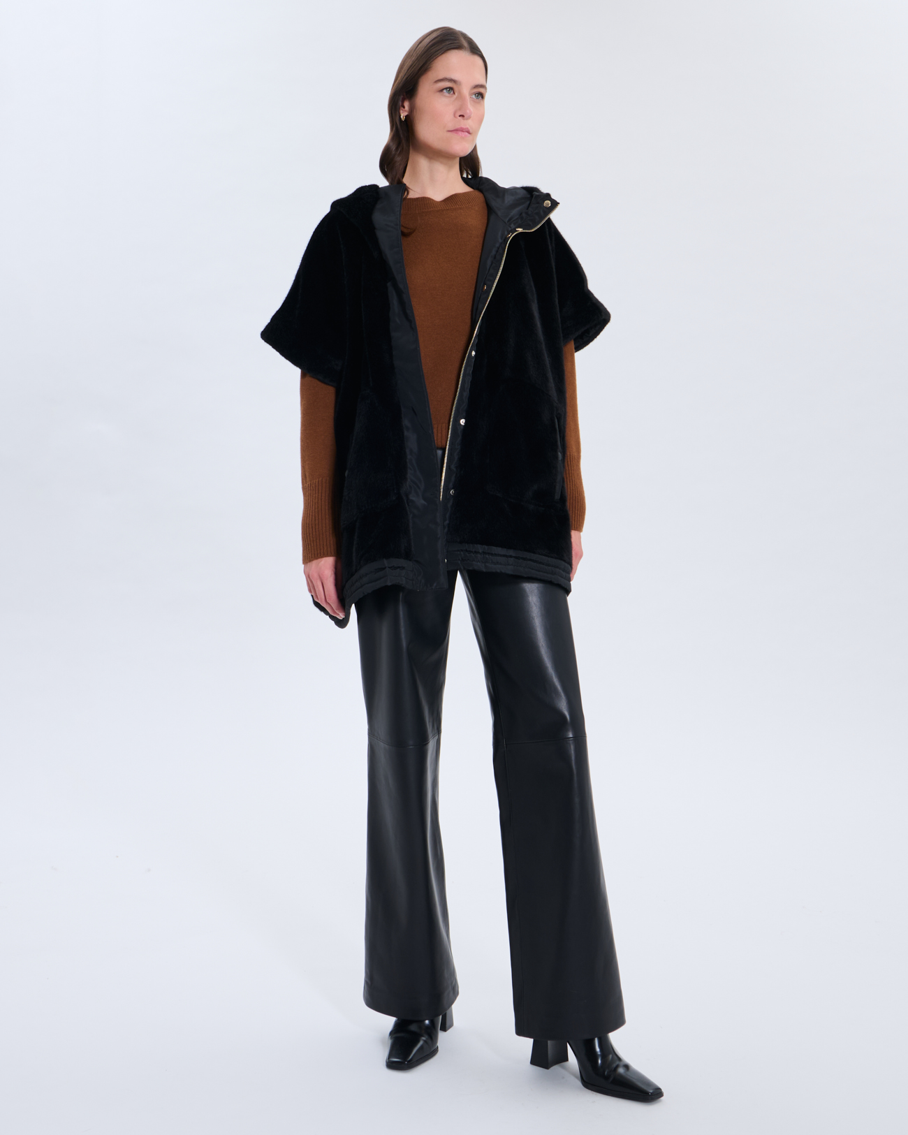 Marjolaine Coat Marjolaine Coat Black ZAPA