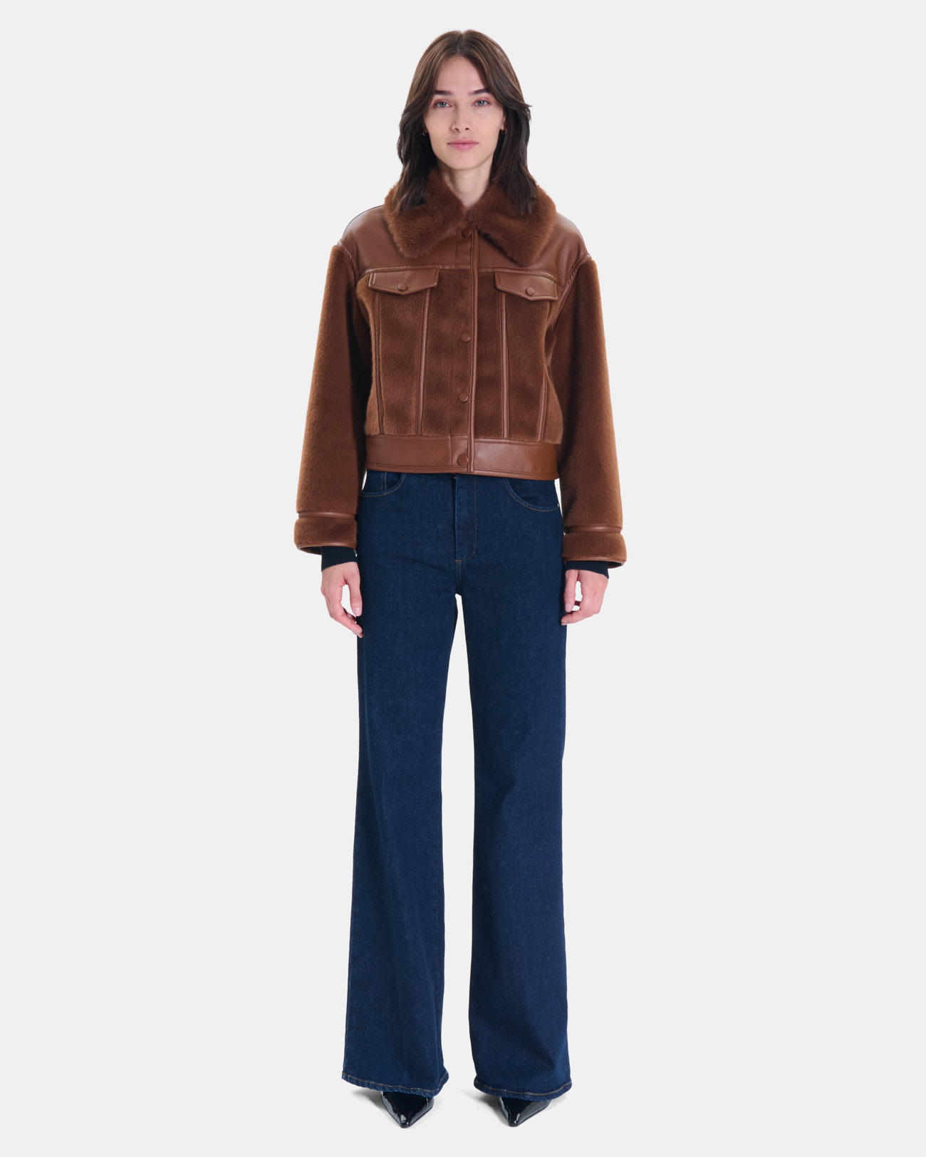 Manzie Coat Manzie Coat Chocolate ZAPA
