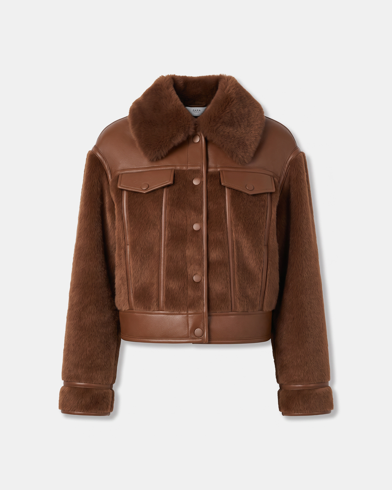 Manzie Coat Manzie Coat Chocolate ZAPA