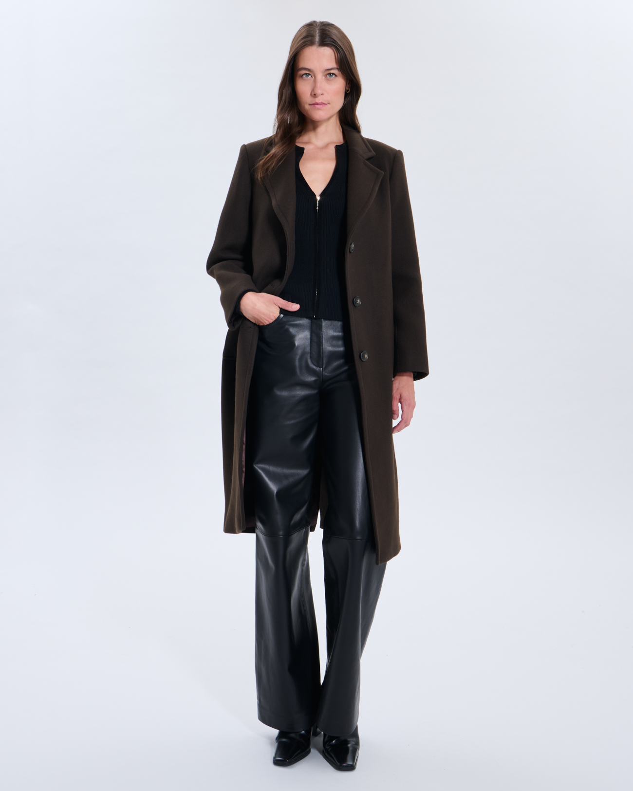 Matilo Coat Matilo Coat Chocolate ZAPA