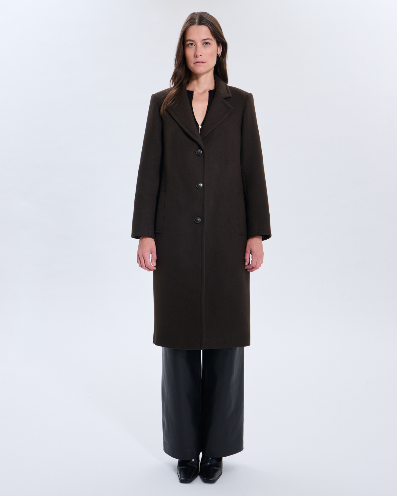 Matilo Coat Matilo Coat Chocolate ZAPA