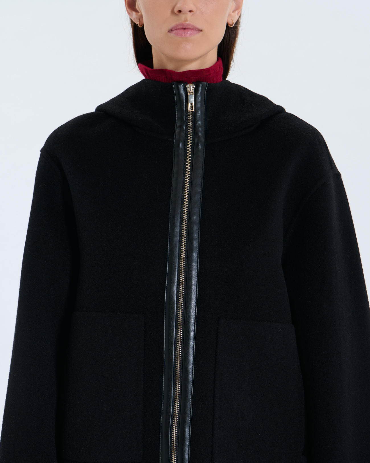 Marjy Coat Marjy Coat Black ZAPA