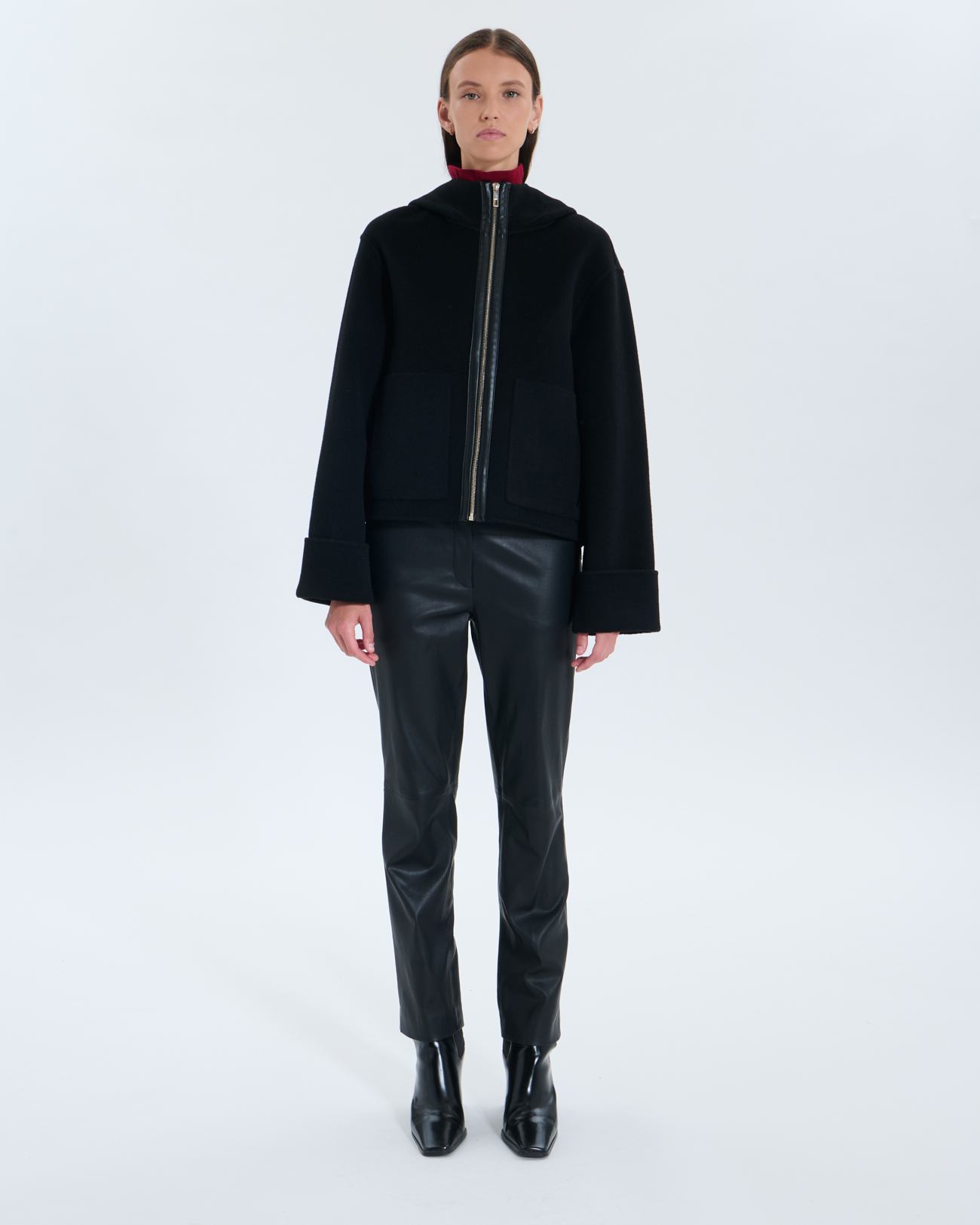 Marjy Coat Marjy Coat Black ZAPA