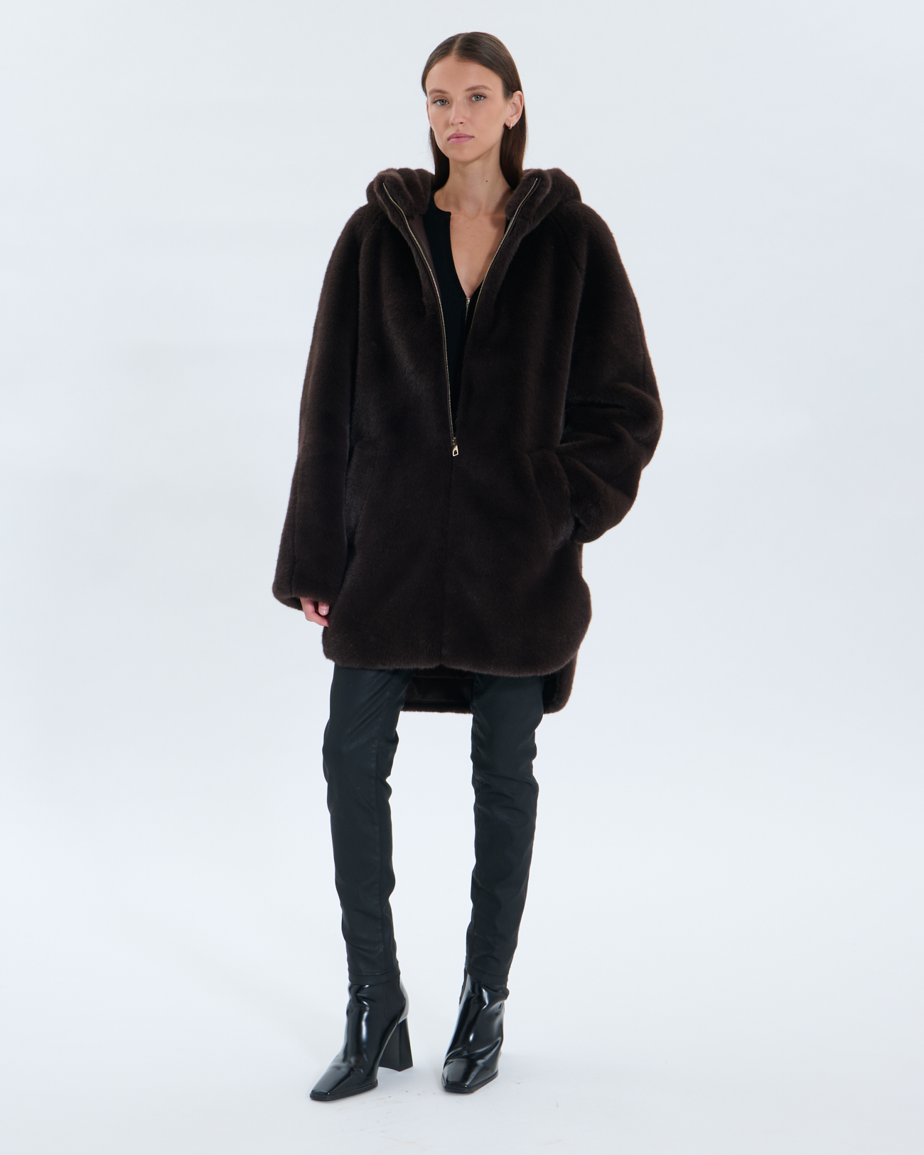 Macey Coat Macey Coat Chocolate ZAPA