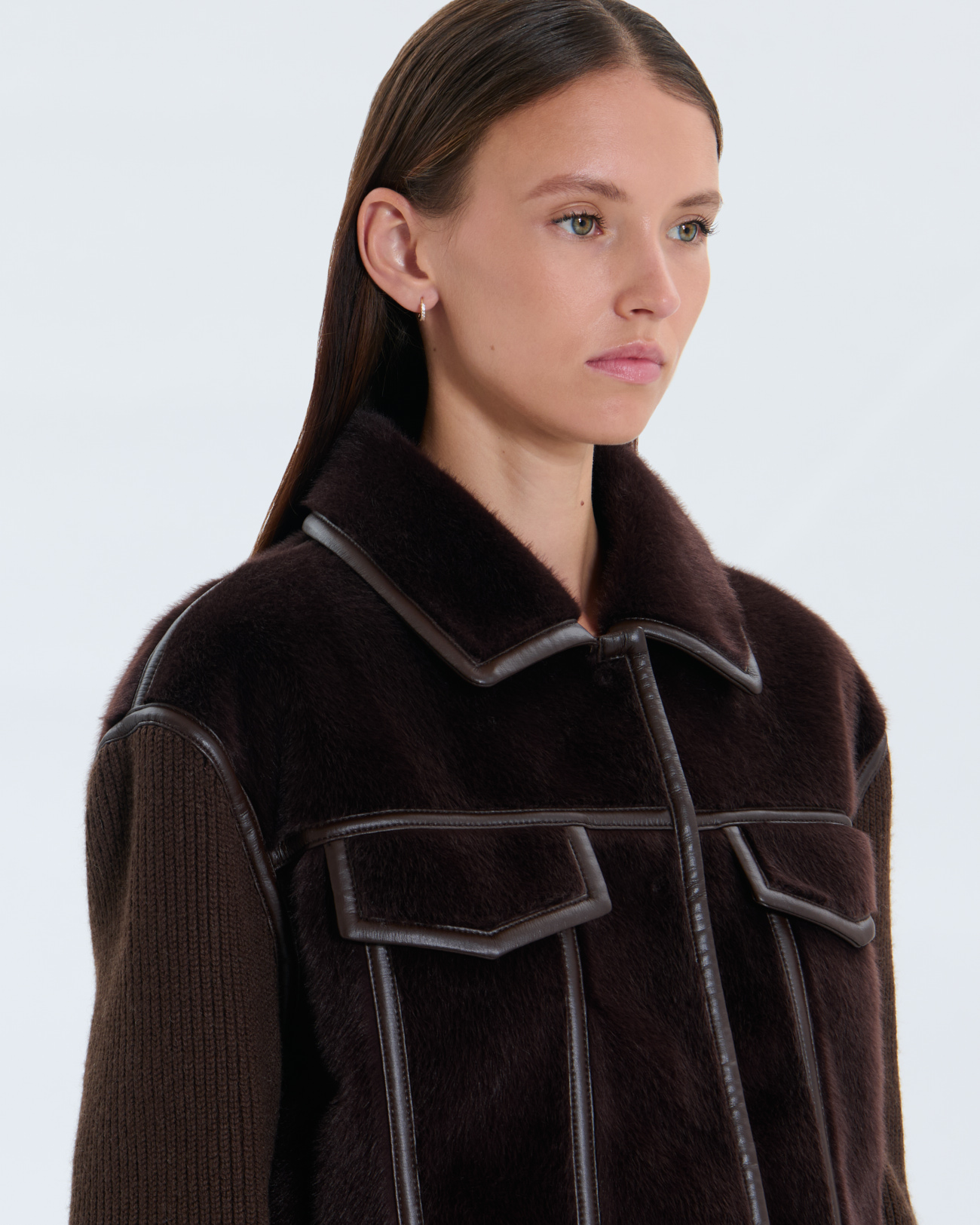 Majda Coat Majda Coat Chocolate ZAPA