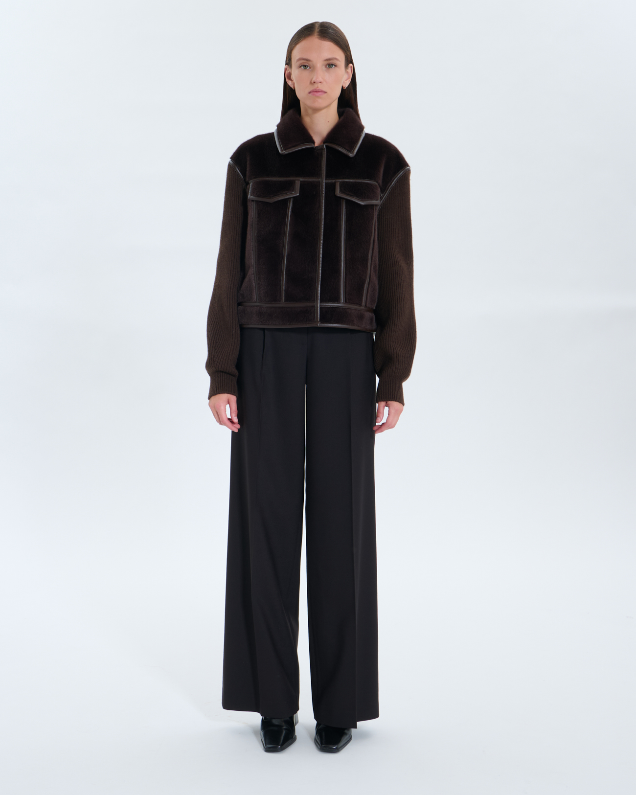 Majda Coat Majda Coat Chocolate ZAPA
