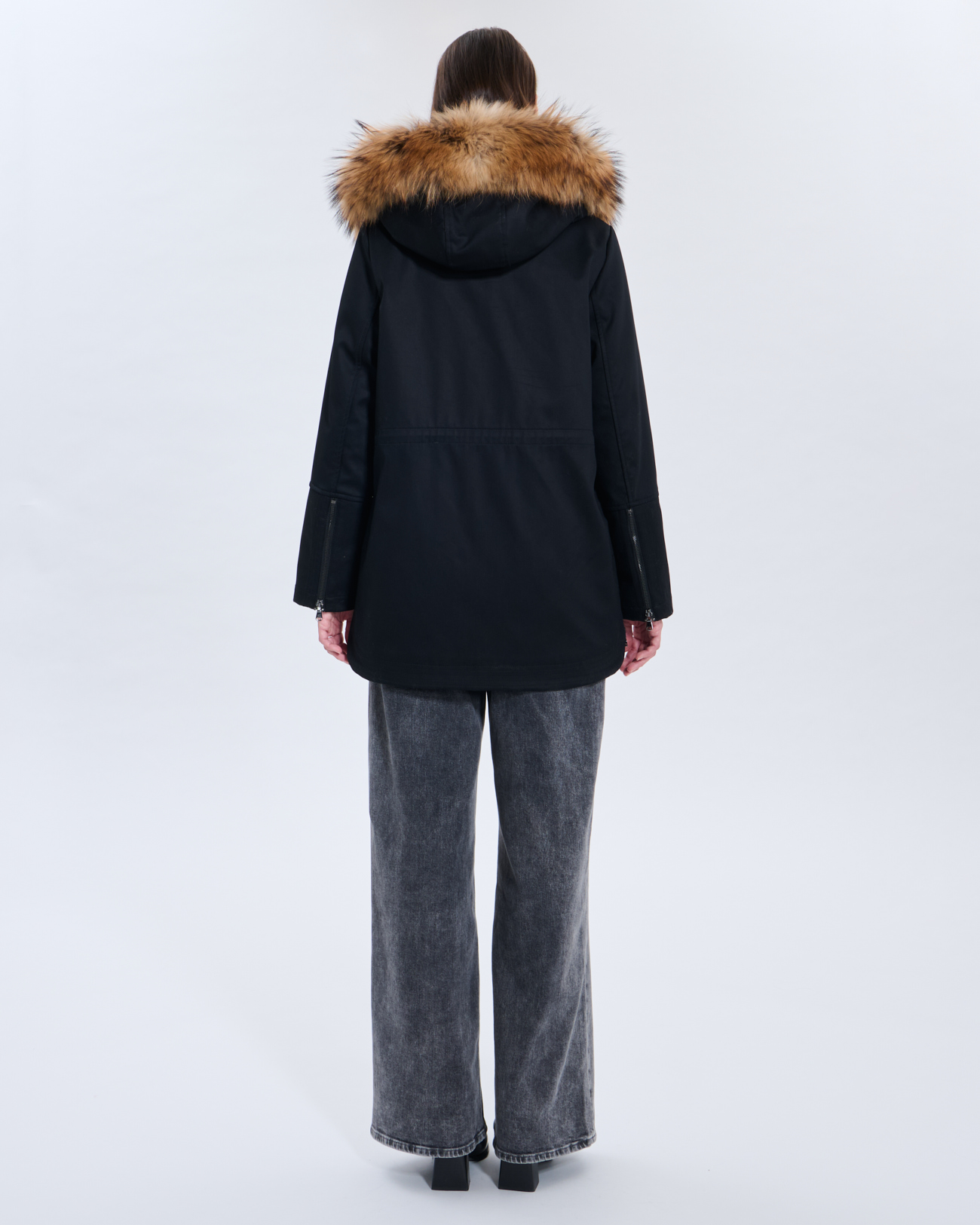 Piria Parka Parka with removable genuine fur collar ZAPA