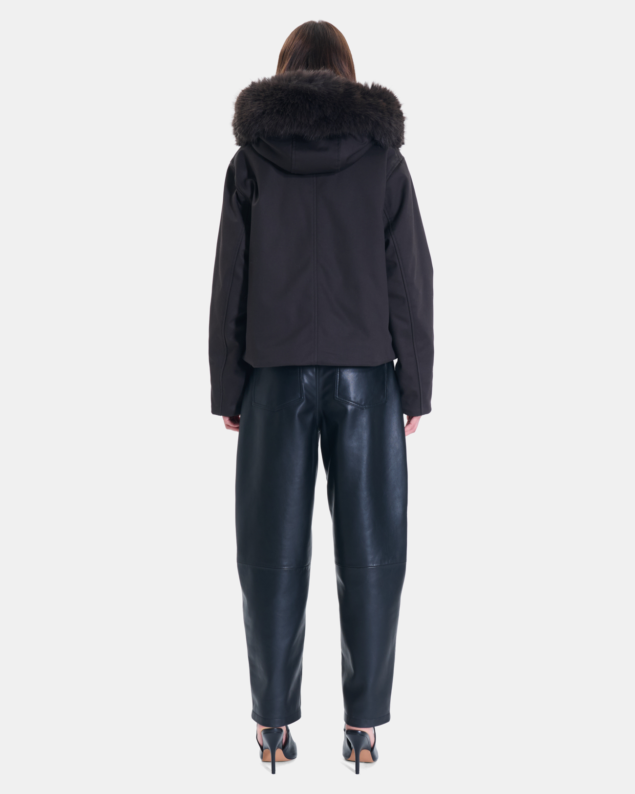 Parka Paia Chocolate short parka ZAPA