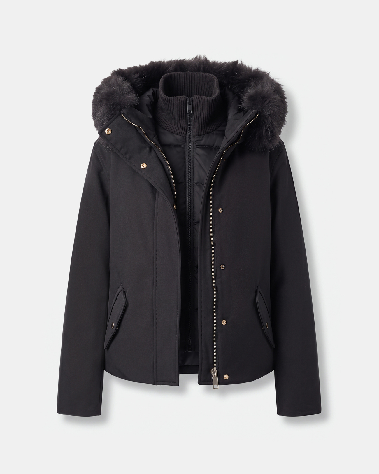 Parka Paia Chocolate short parka ZAPA