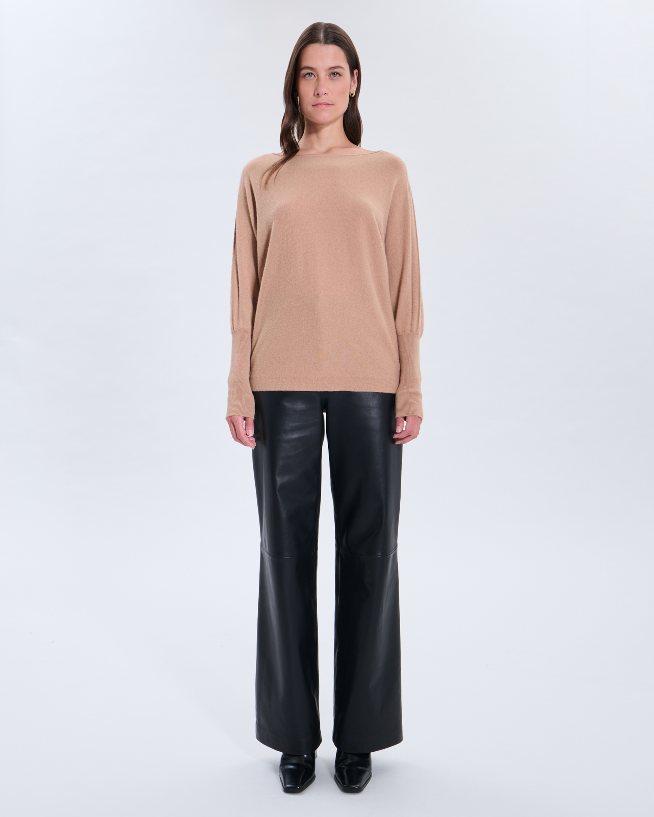 Penseeboat Sweater Penseeboat camel cashmere sweater ZAPA