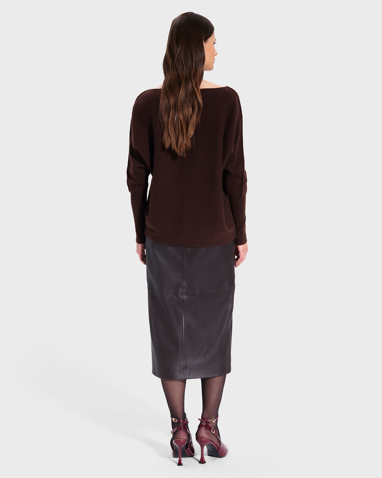 Penseeboat Sweater Penseeboat chocolate cashmere sweater ZAPA