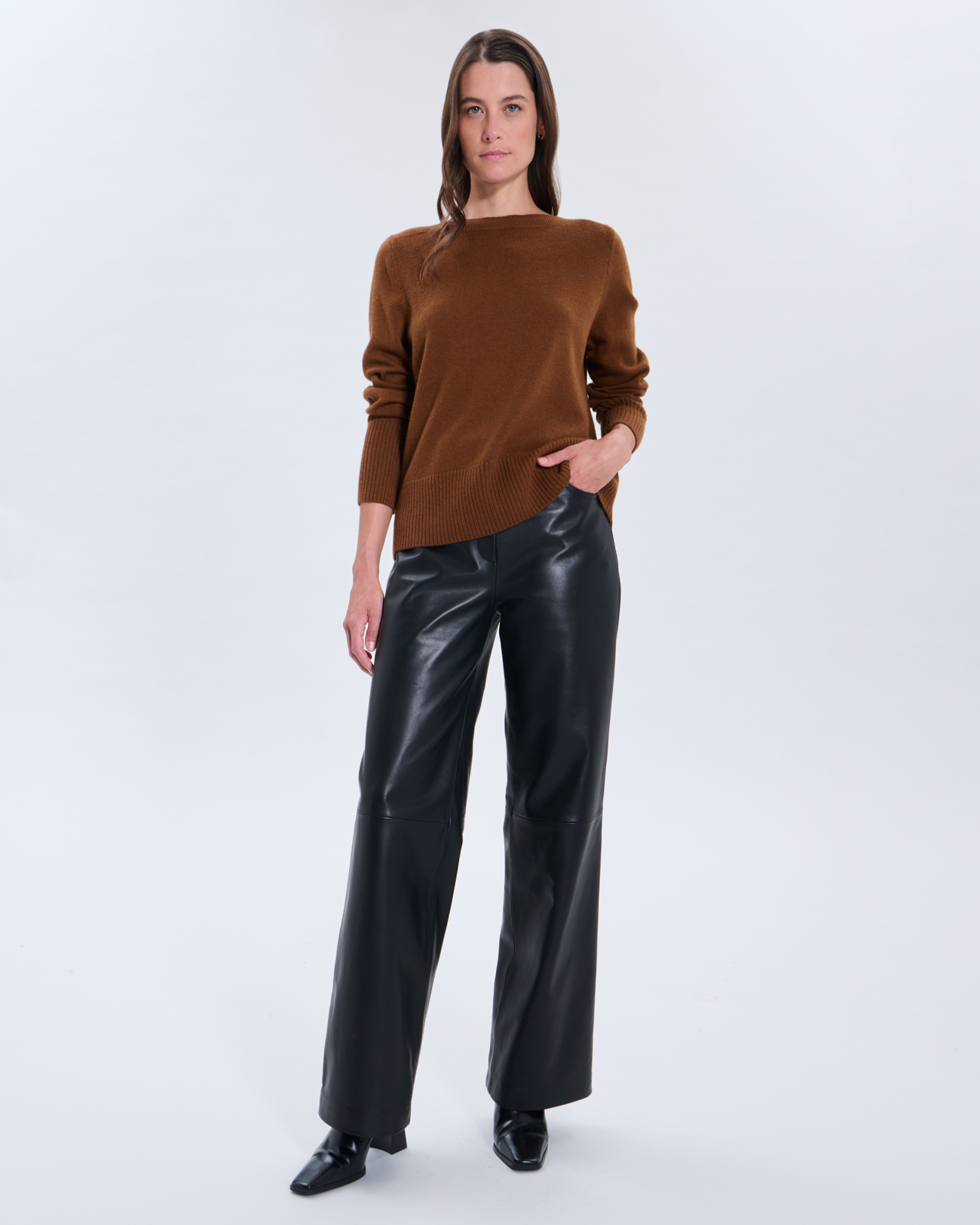 Parisse Sweater Parisse Sweater Tobacco ZAPA