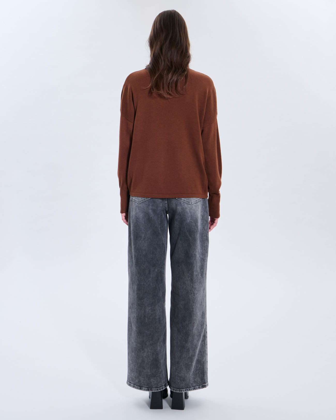 Prunao Sweater Prunao Sweater Tobacco ZAPA