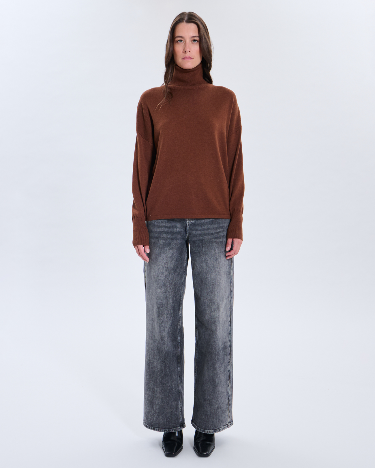Prunao Sweater Prunao Sweater Tobacco ZAPA