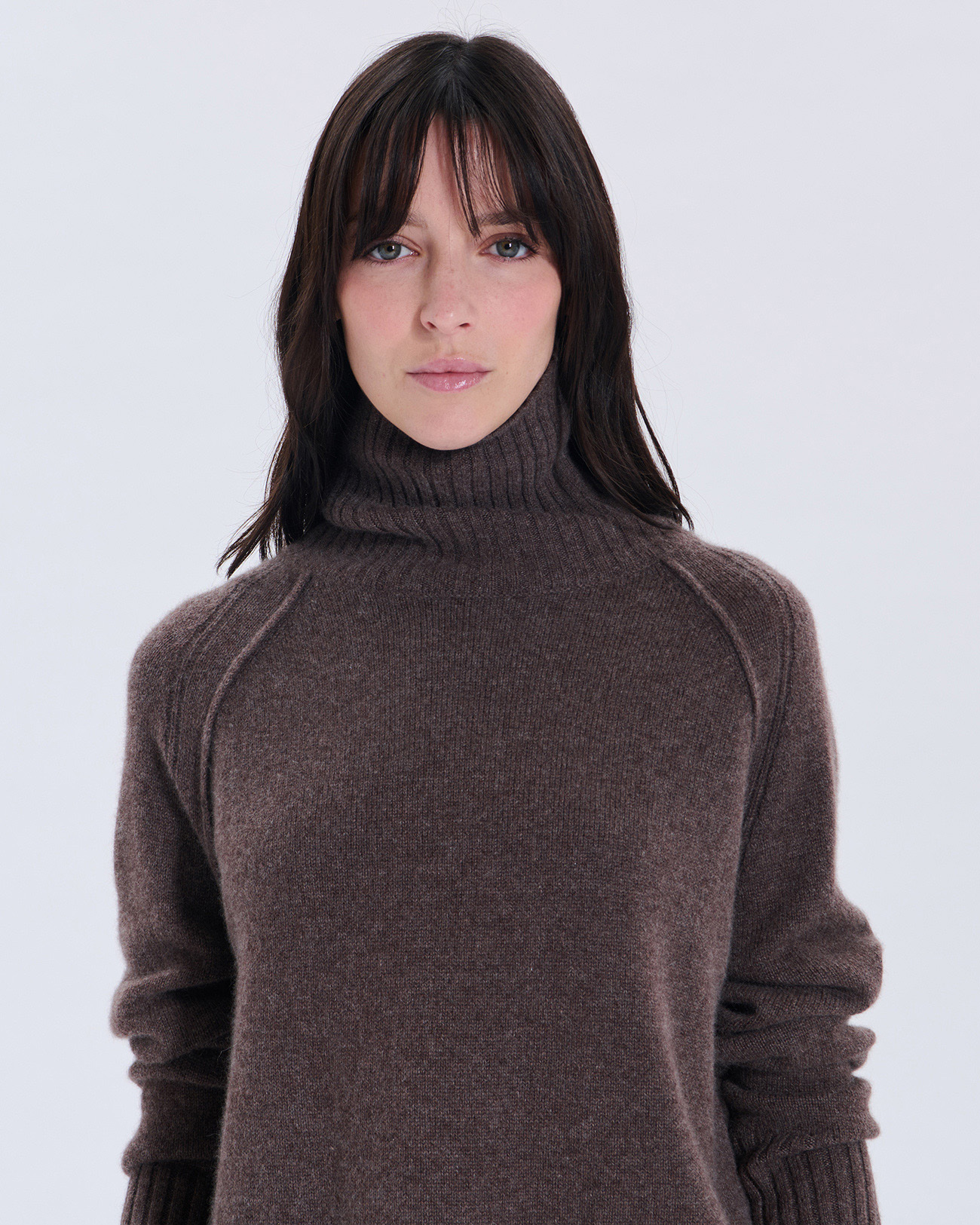Nefeli Sweater Nefeli hazelnut cashmere sweater ZAPA