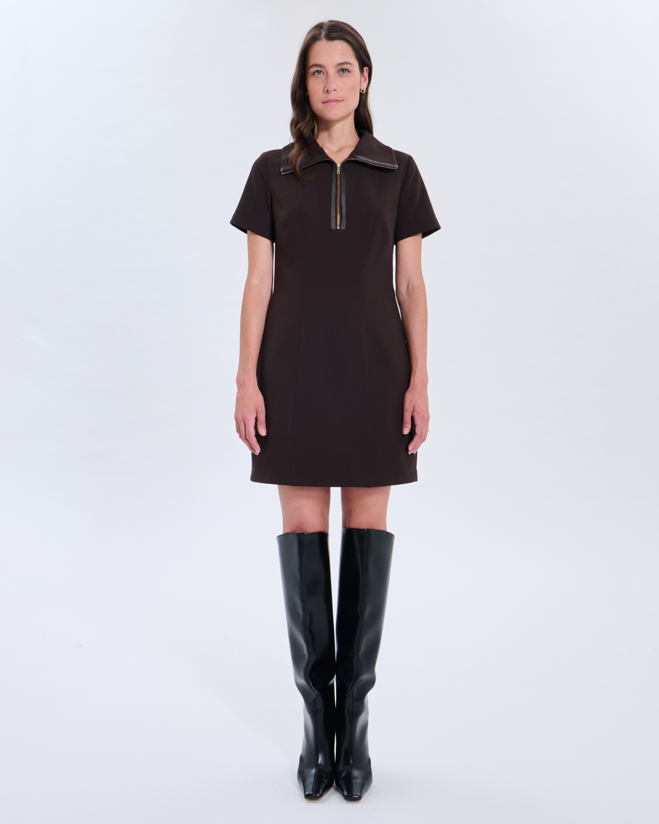 Rinda Dress Rinda Dress Chocolate ZAPA