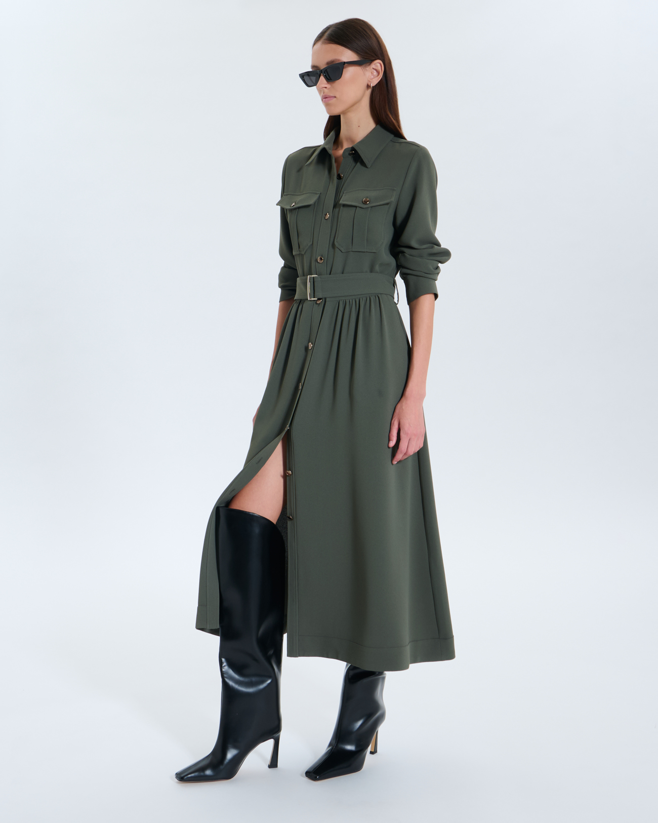 Riyado Dress Riyado Dress Khaki ZAPA