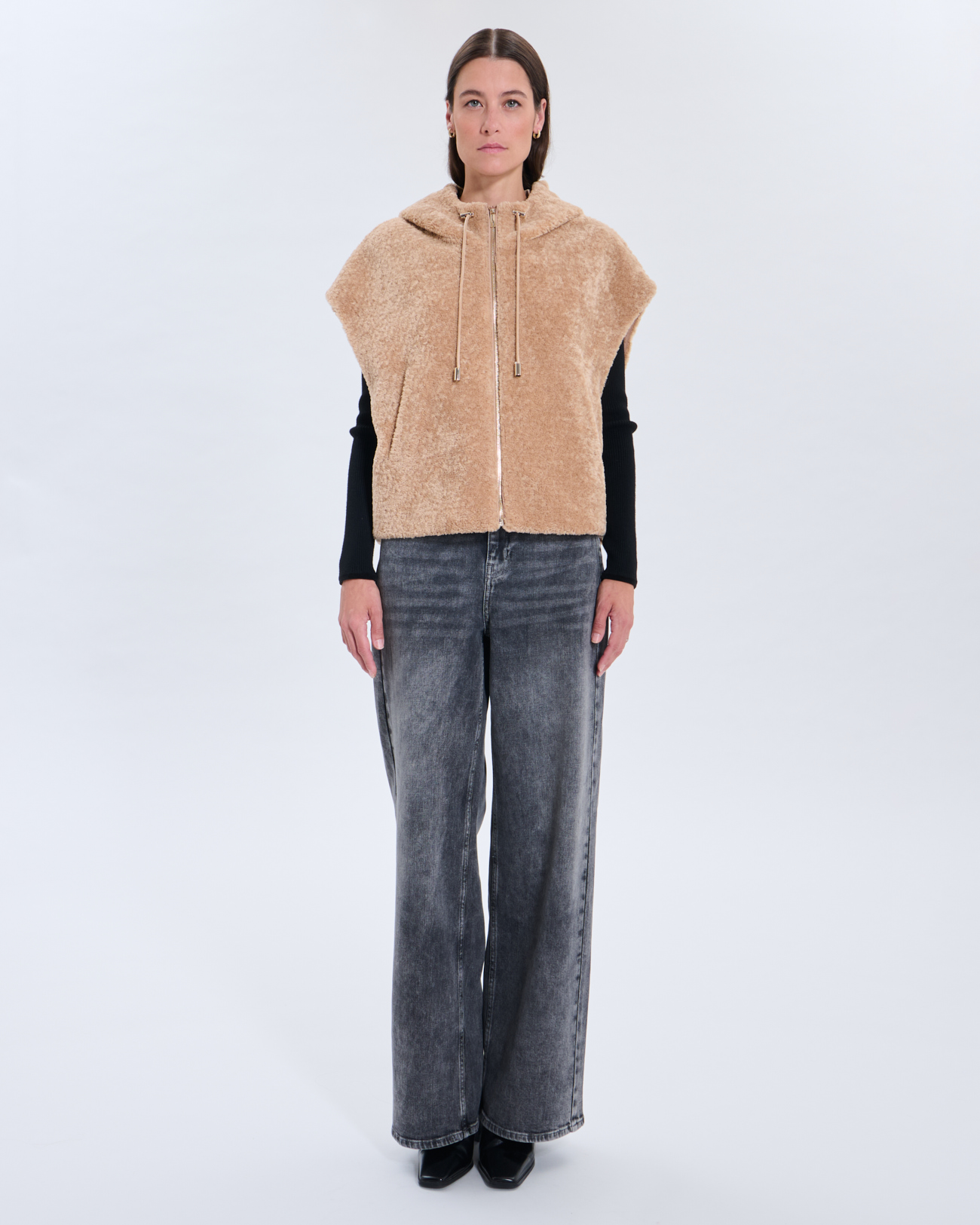 Marguerite Puffy jacket Marguerite Puffy jacket Camel ZAPA