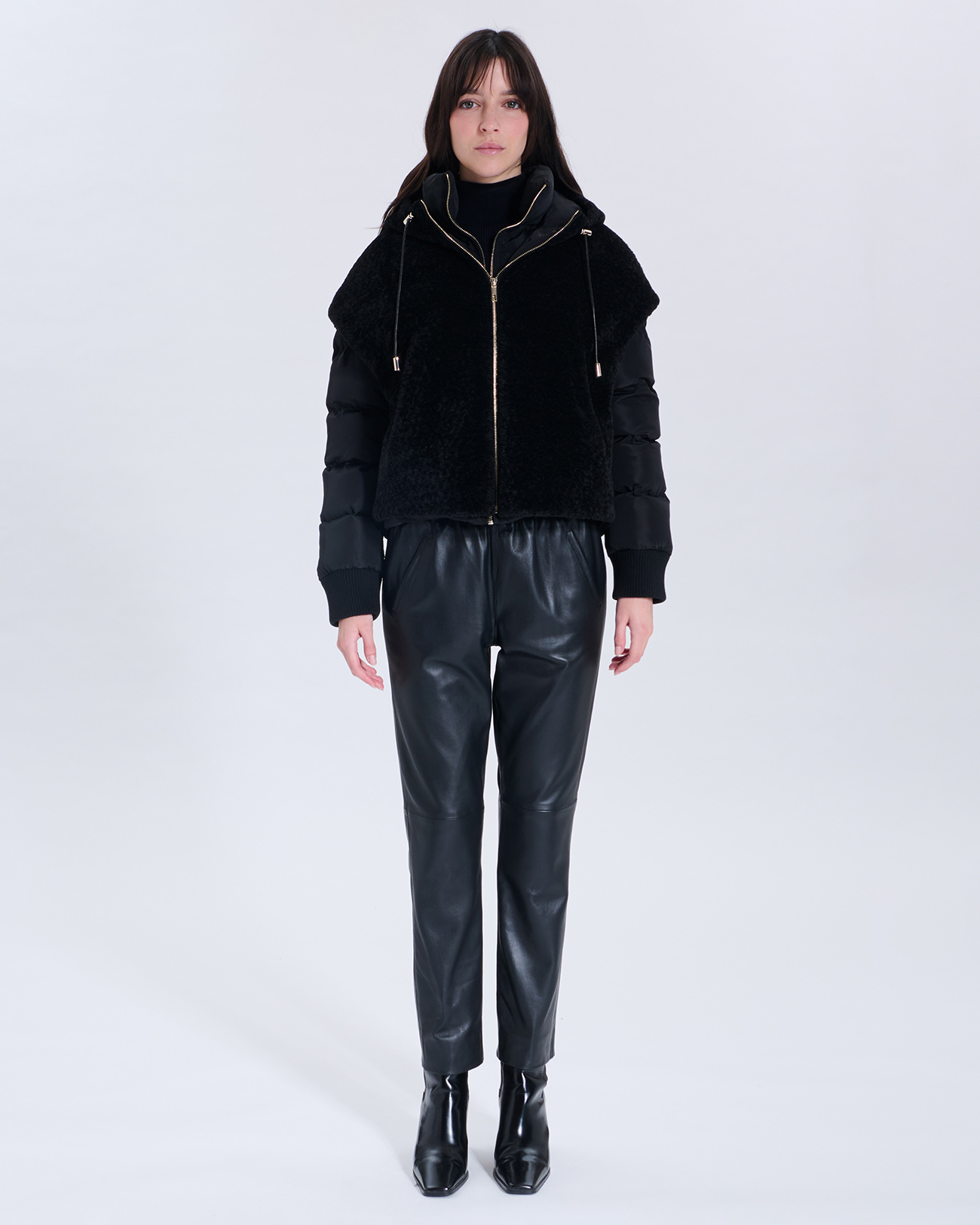 Marguerite Puffy jacket Marguerite Puffy jacket Black ZAPA