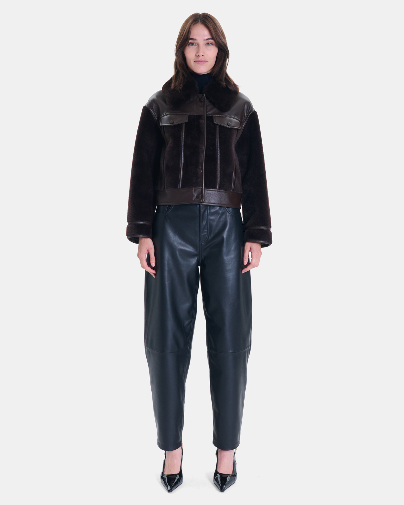 Veste Manzie Veste courte en fausse fourrure ZAPA