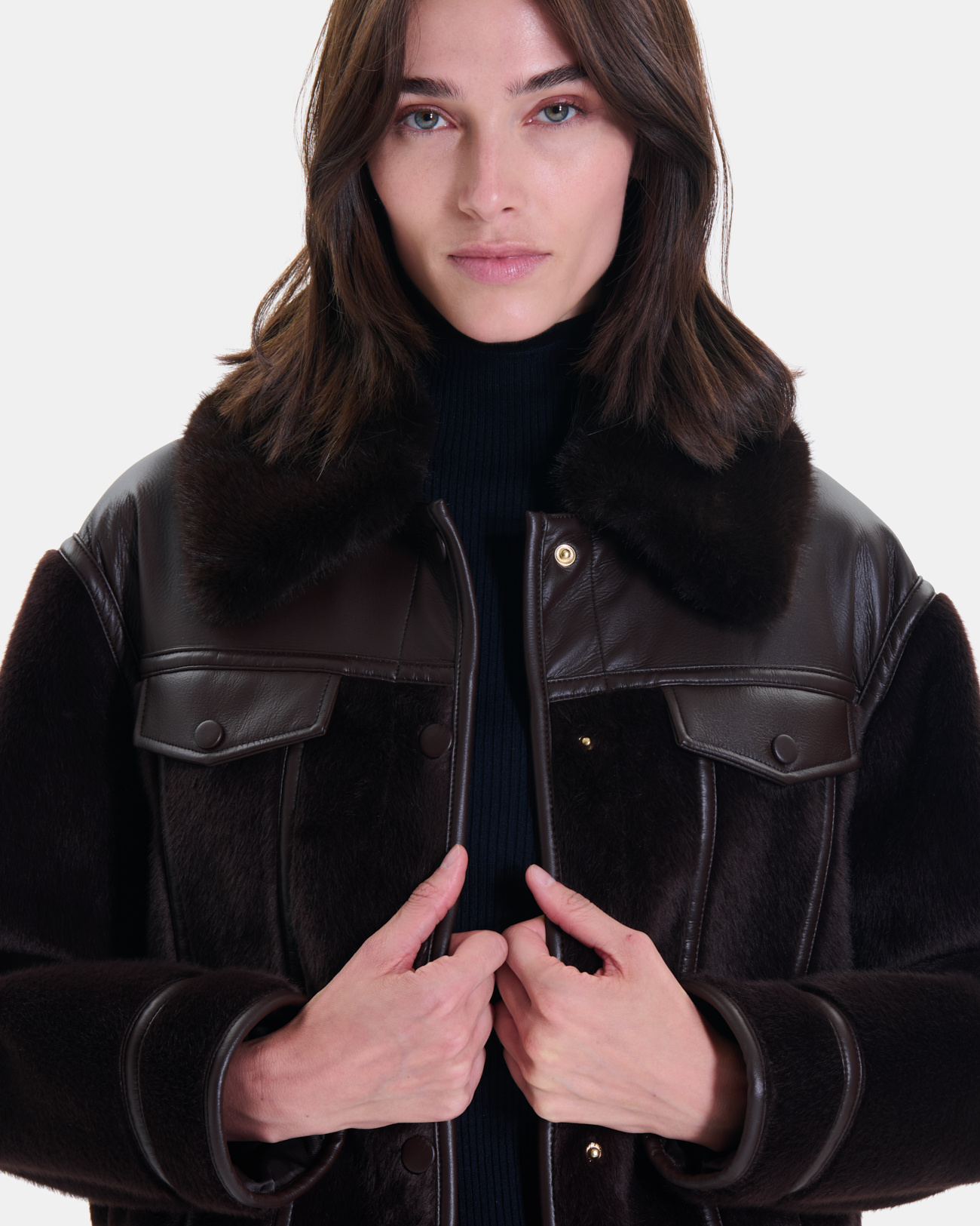 Veste Manzie Veste courte en fausse fourrure ZAPA