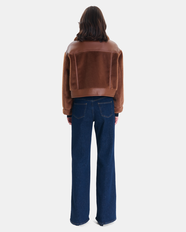 Manzie Coat Manzie Coat Chocolate ZAPA