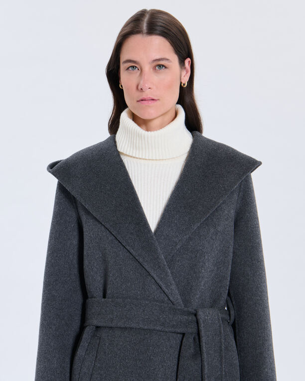 Mystere Coat Mystere Coat Medium Gray China ZAPA