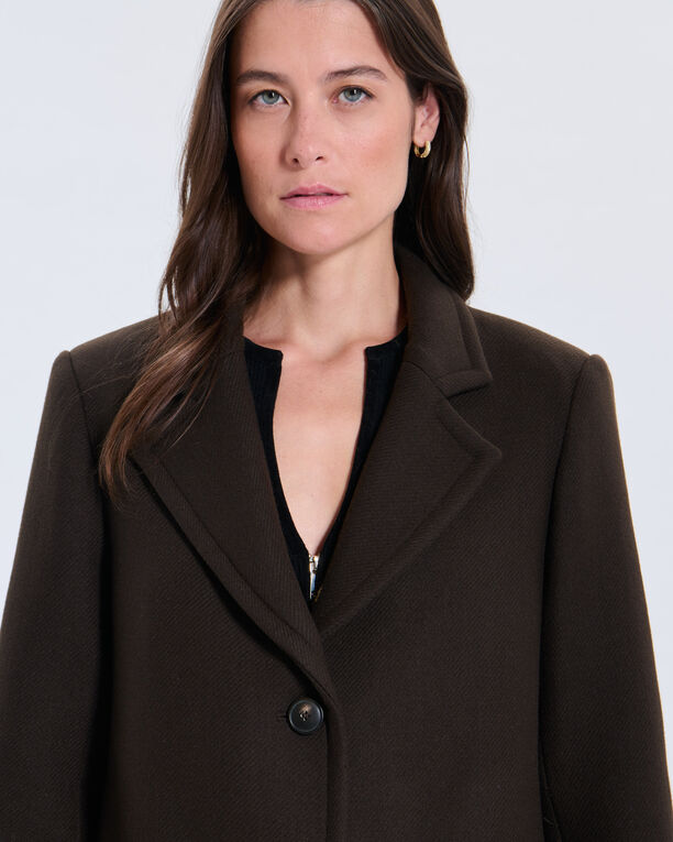 Matilo Coat Matilo Coat Chocolate ZAPA