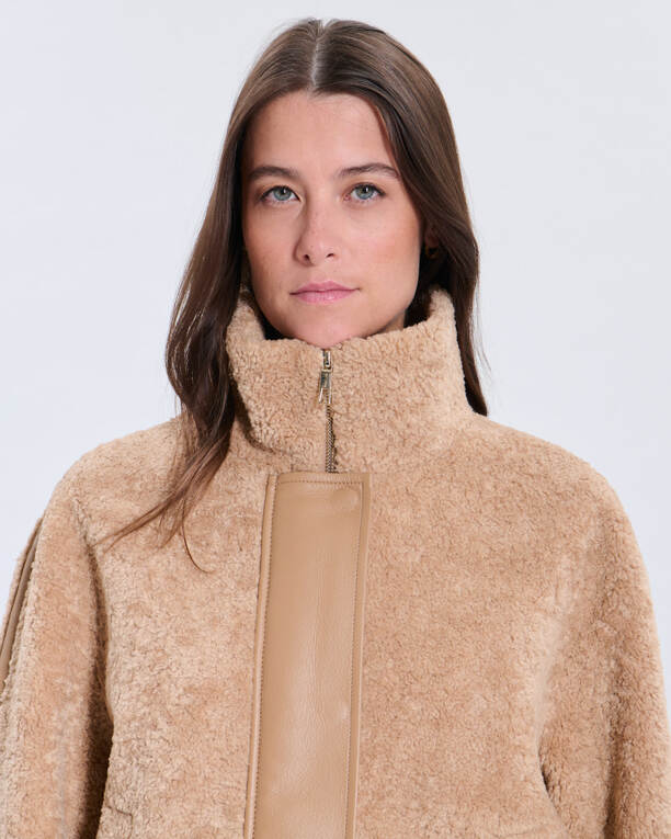 Miamia Coat Miamia Coat Camel ZAPA