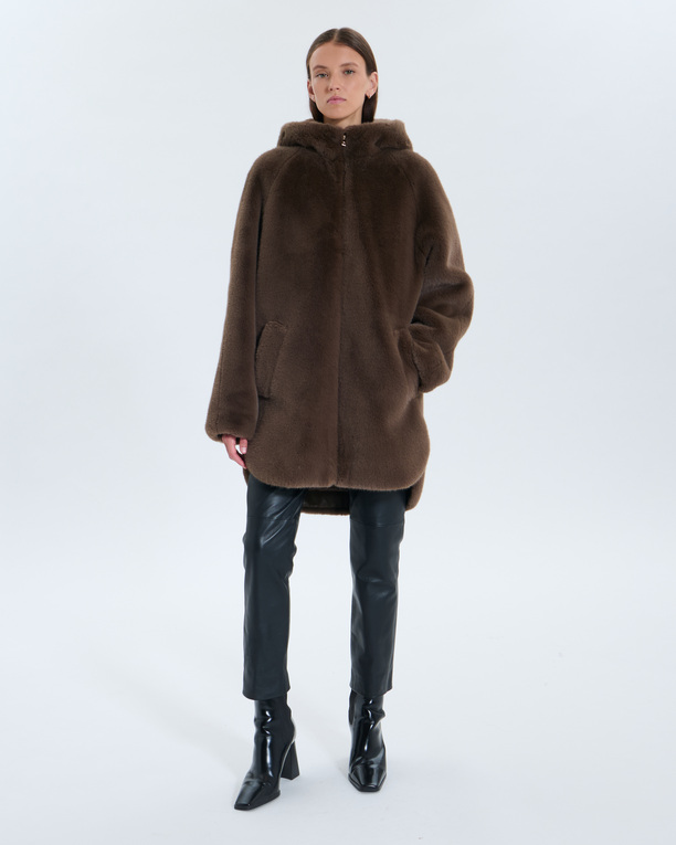 Macey Coat Macey Coat Brown ZAPA