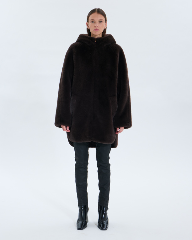 Macey Coat Macey Coat Chocolate ZAPA