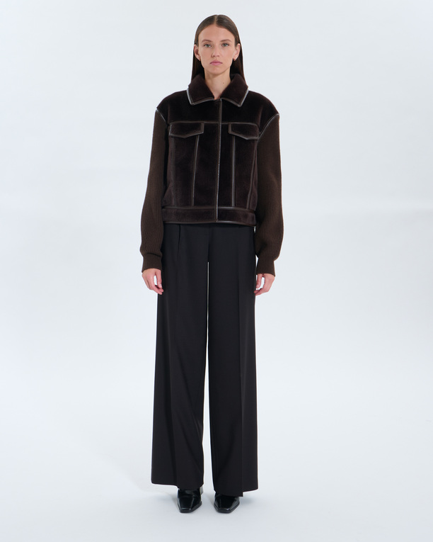 Majda Coat Majda Coat Chocolate ZAPA