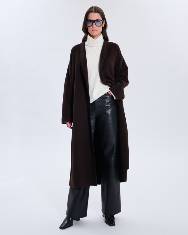 Minesotan Coat Minesotan Coat Chocolate ZAPA