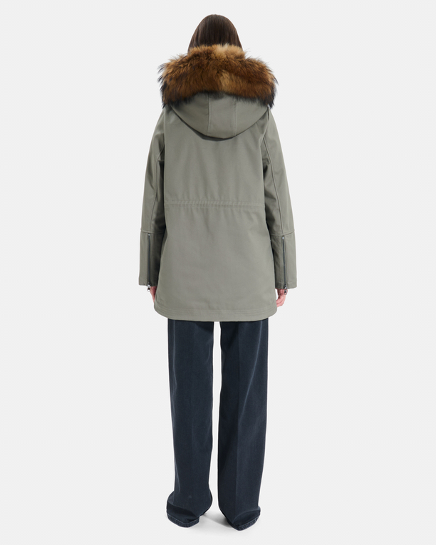 Piria Parka Parka with removable genuine fur collar ZAPA