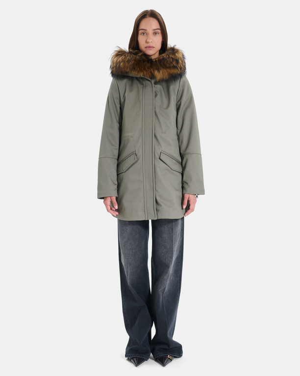 Piria Parka Parka with removable genuine fur collar ZAPA