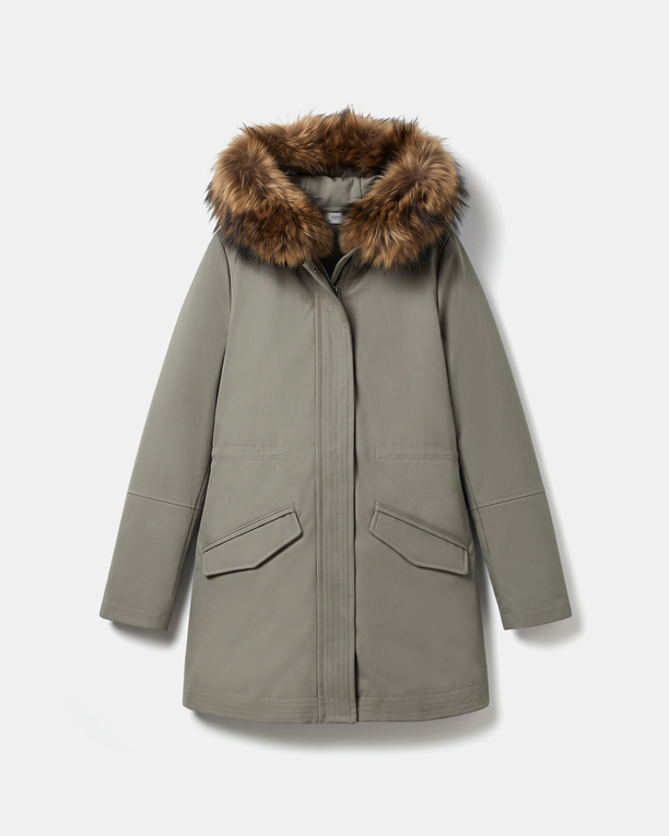 Piria Parka Parka with removable genuine fur collar ZAPA