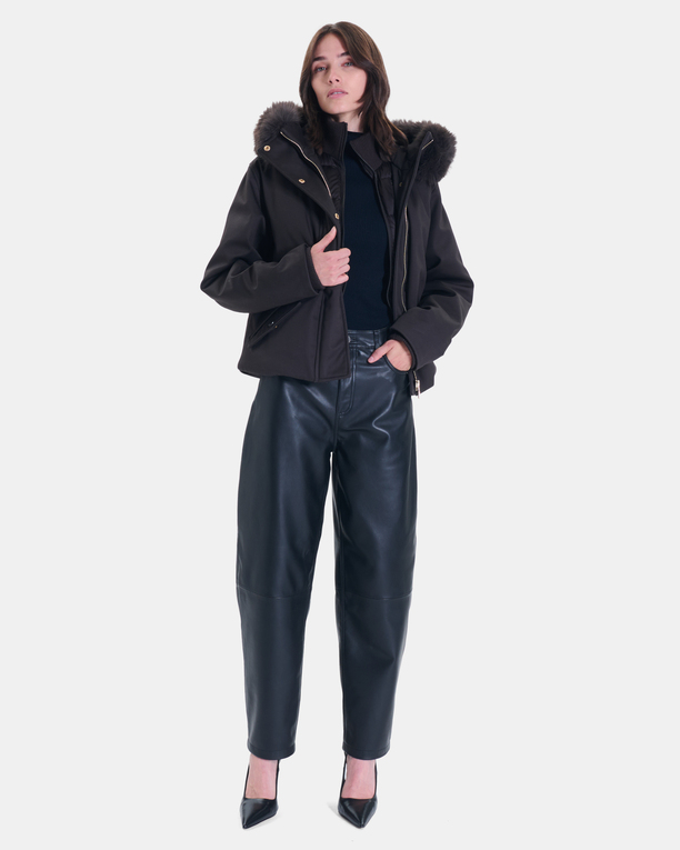 Parka Paia Chocolate short parka ZAPA