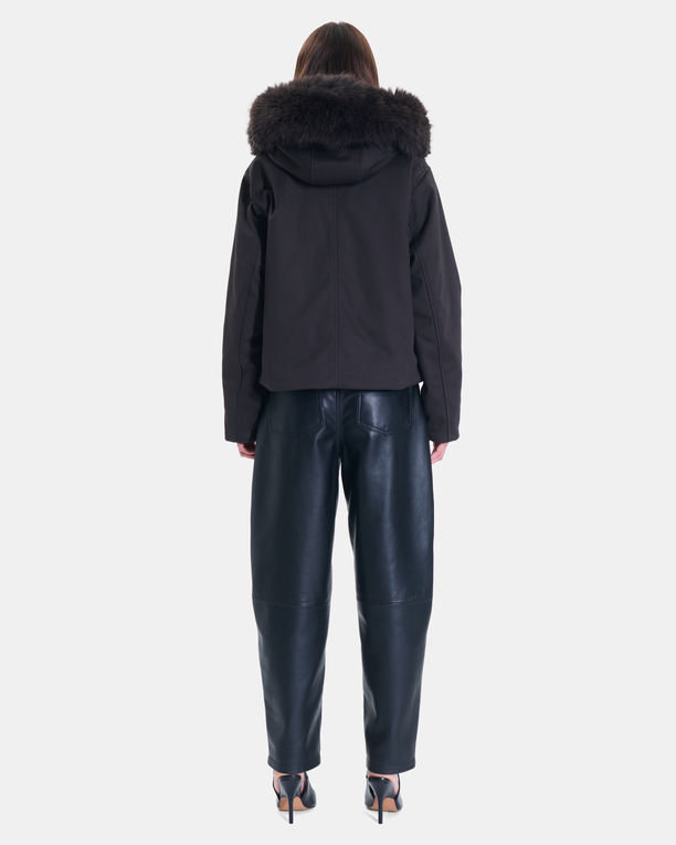 Parka Paia Chocolate short parka ZAPA