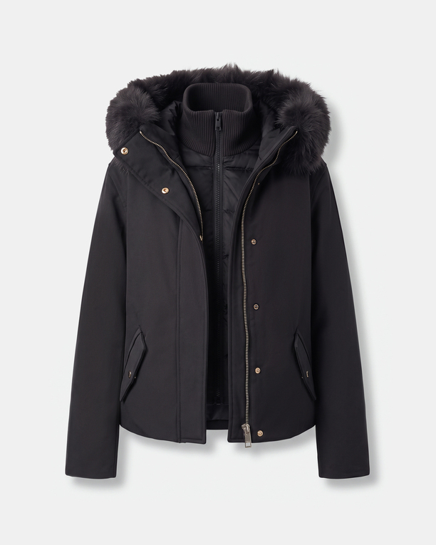 Parka Paia Chocolate short parka ZAPA