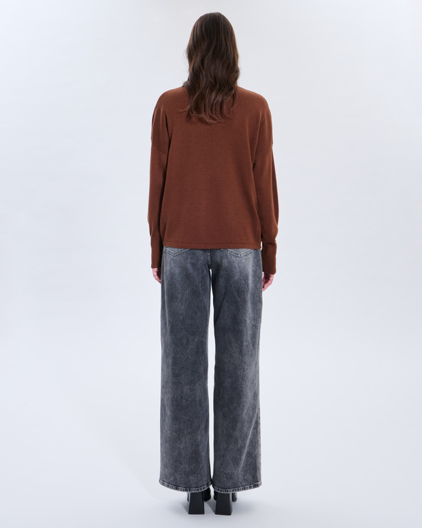 Prunao Sweater Prunao Sweater Tobacco ZAPA