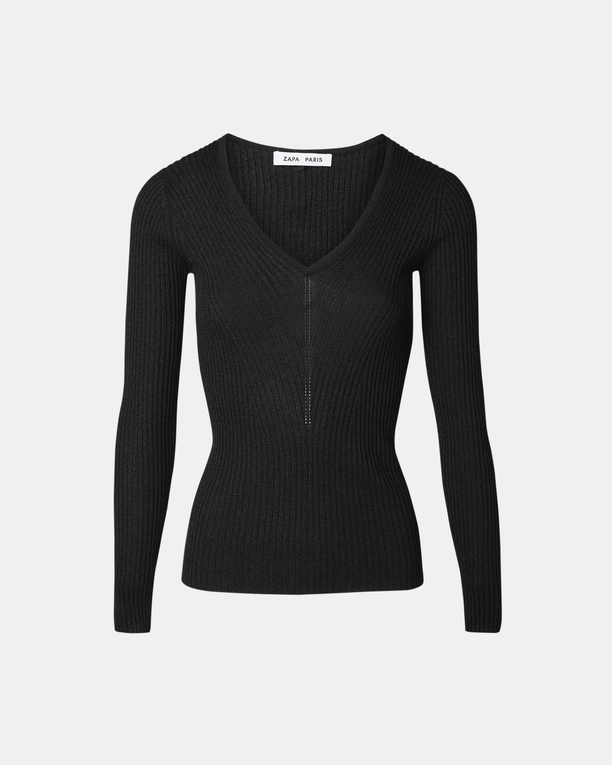 Nathalie Sweater Nathalie Sweater Black ZAPA