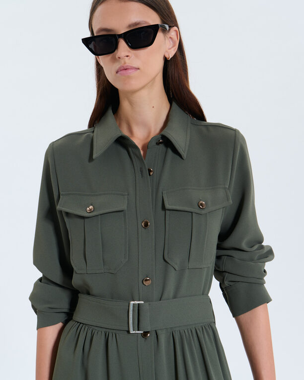 Riyado Dress Riyado Dress Khaki ZAPA