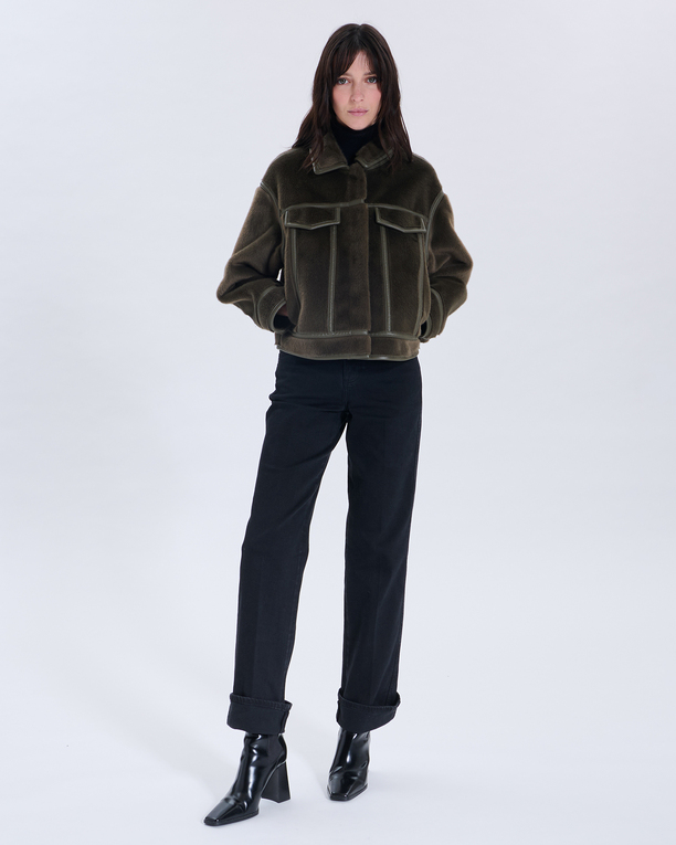 Monge Jacket Monge Jacket Khaki ZAPA